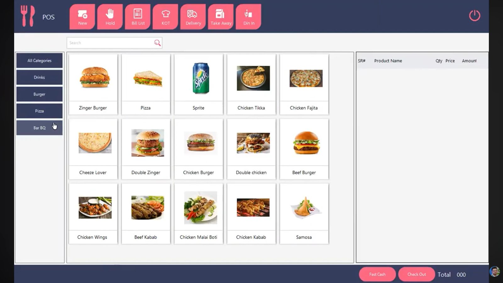Cafe and Restaurant Management System screenshot 2